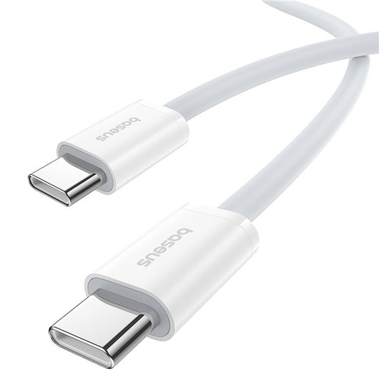 Câble de Données et de Charge USB-C - USB-C Baseus Superior Series 2, 30W, 1m, Blanc P10365200211-00
