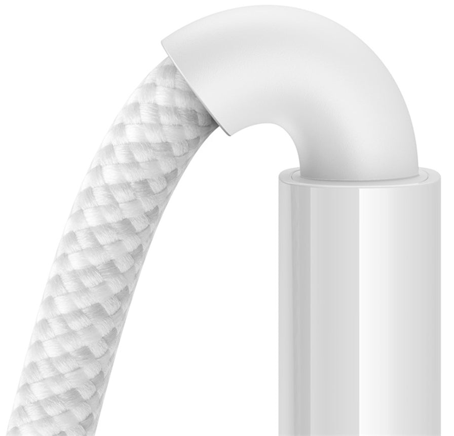 Câble de Données et de Charge USB-A - USB-C Baseus Display 2, 100W, 2m, Blanc P10382701211-01