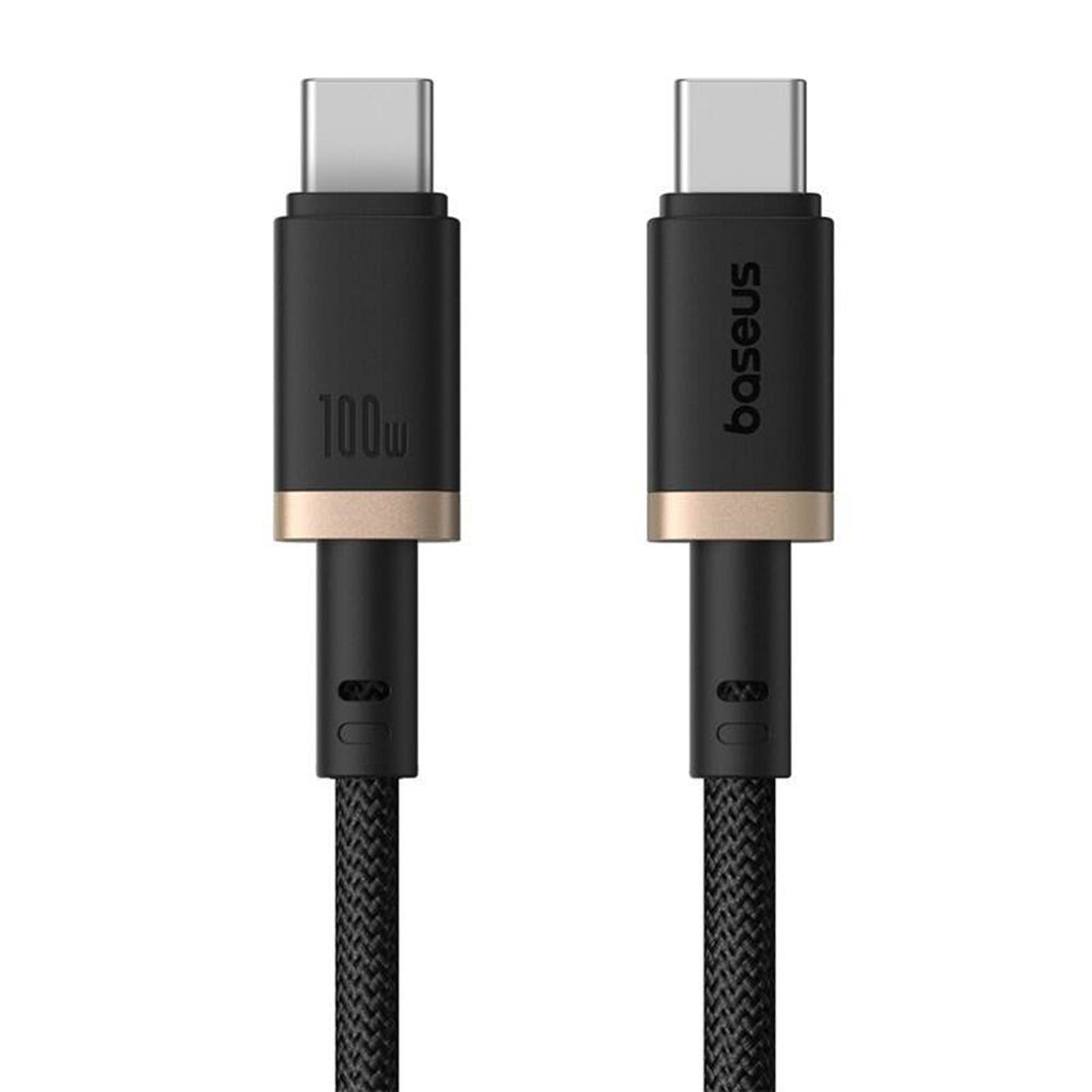 Câble de Données et de Charge USB-C - USB-C Baseus Dura Series, 100W, 2m, Doré P10377803U01-03