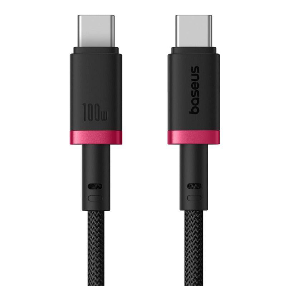 Câble de Données et de Charge USB-C - USB-C Baseus Dura Series, 100W, 2m, Rouge P10377803U01-02