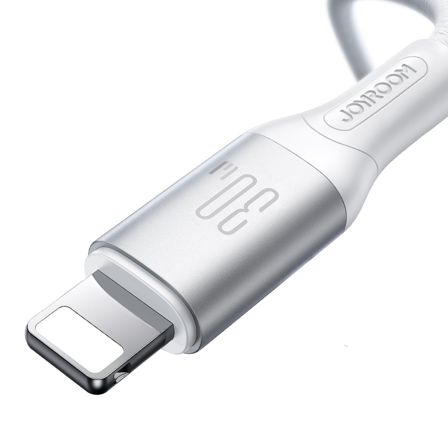 USB-C - Lightning Lade- und Datenkabel Joyroom S-A28 Flash, 30W, 1m, Weiß