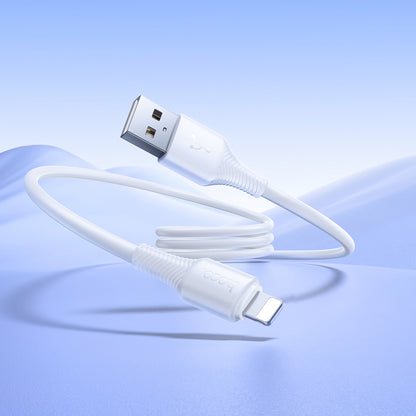 Câble de Données et de Charge USB-A - Lightning HOCO X120, 18W, 1m, Blanc