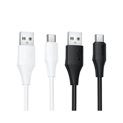 USB-A to USB-C Data and Charging Cable HOCO X124, 18W, 1m, Black