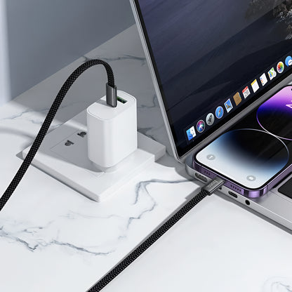 USB-C - Lightning Daten- und Ladekabel HOCO X125, 30W, 1m, Schwarz