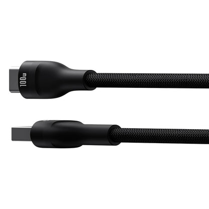 Câble de données et de charge USB-A - USB-C Baseus Flash Series II, 100W, 2m, Noir P10311804111-01