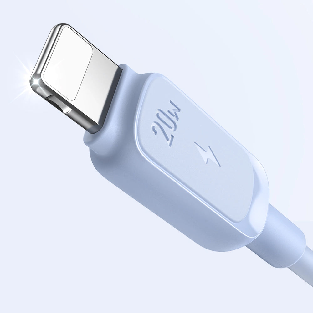 Câble de données et de charge USB-C - Lightning Joyroom S-A14, 20W, 1,2m, Bleu