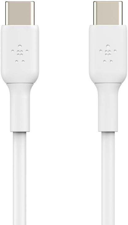 Daten- und Ladekabel USB-C - USB-C Belkin BoostCharge, 60W, 1m, Weiß CAB003bt1MWH