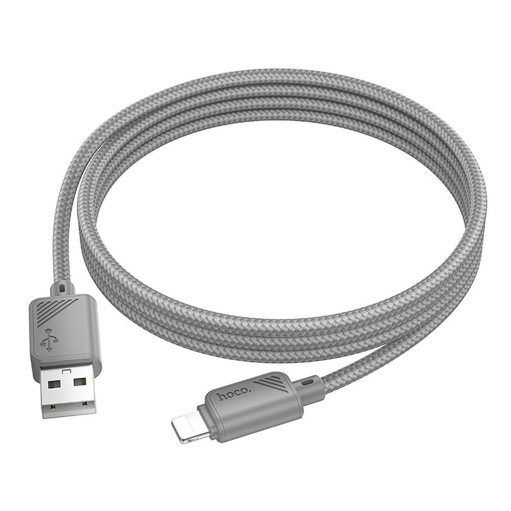 Câble de données et de charge USB-A - Lightning HOCO X113, 18W, 1m, Gris