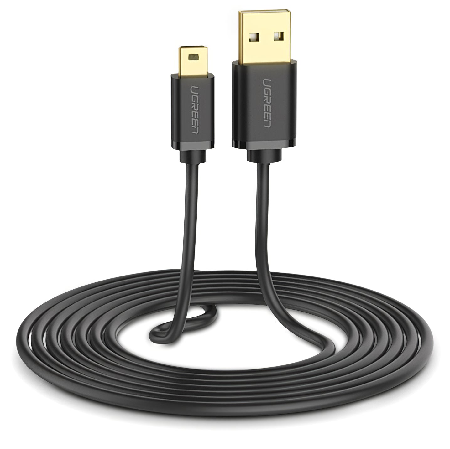 Câble de Données et de Charge USB-A - miniUSB UGREEN US132, 2m, Noir