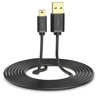 Câble de Données et de Charge USB-A - miniUSB UGREEN US132, 2m, Noir
