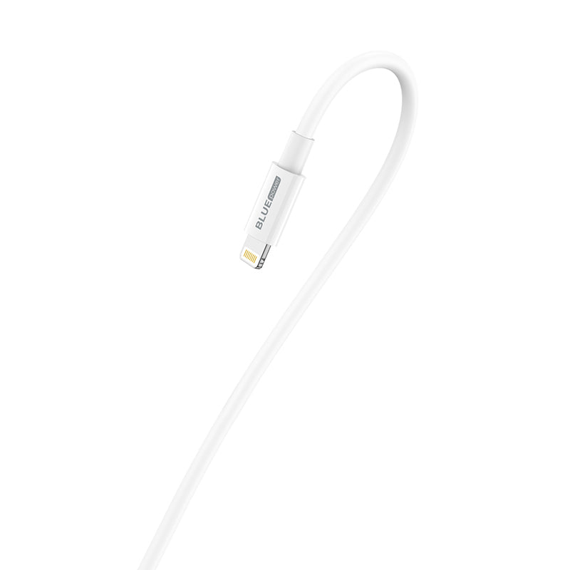 USB-C - Lightning Data and Charging Cable BLUE Power BBX36, 18W, 1m, White