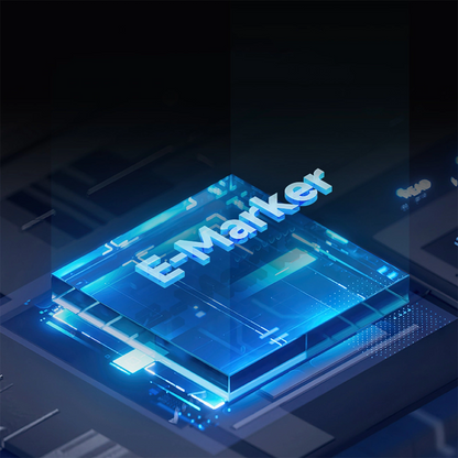 Câble de Données et de Charge USB-C - USB-C Cuktech, 240W, 1.5m, Noir CKCTC615NCBK