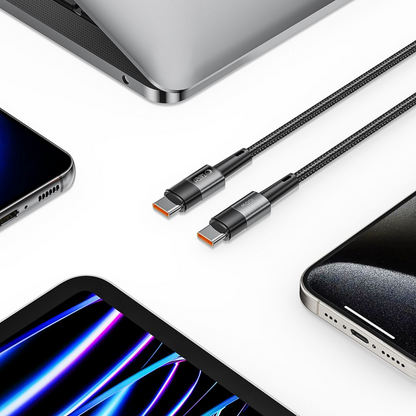 USB-C Daten- und Ladekabel - USB-C Tech-Protect Ultraboost, 100W, 3m, Grau