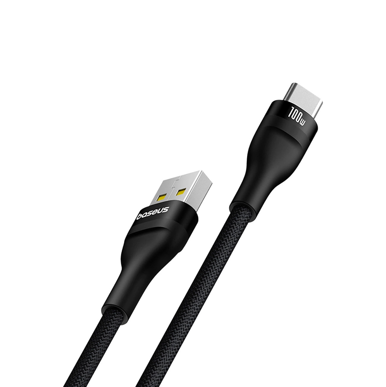 Câble de données et de charge USB-A - USB-C Baseus Flash Series II, 100W, 2m, Noir P10311804111-01