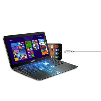 Daten- und Ladekabel USB-A - Lightning Dudao L4L, 18W, 1m, Weiß