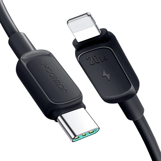USB-C - Lightning Lade- und Datenkabel Joyroom A14, 20W, 1.2m, Schwarz