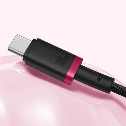 Câble de Données et de Charge USB-C - USB-C Baseus Dura Series, 240W, 1m, Rouge P10377803U03-01