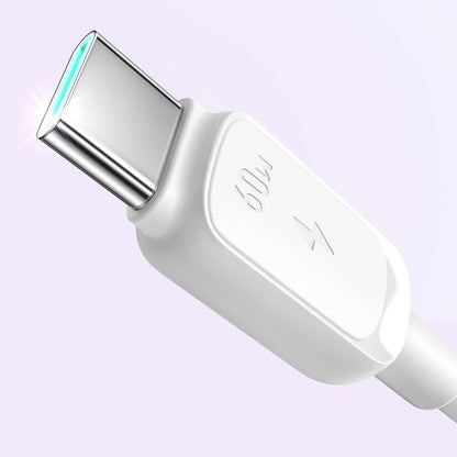 USB-C Daten- und Ladekabel - USB-C Joyroom S-A14, 60W, 1.2m, Weiß