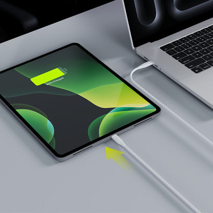 USB-C Daten- und Ladekabel - USB-C Allity. AUC-02, 100W, 1m, Weiß