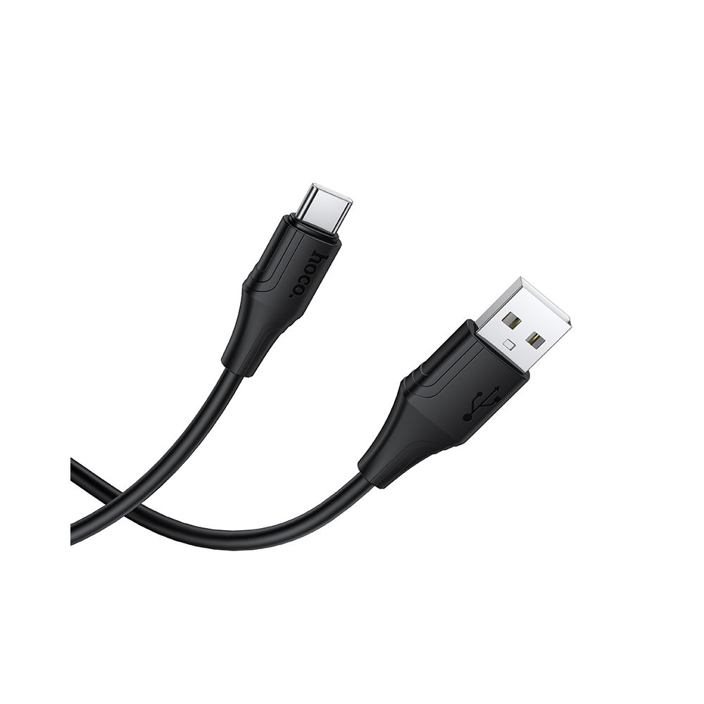 USB-A to USB-C Data and Charging Cable HOCO X124, 18W, 1m, Black