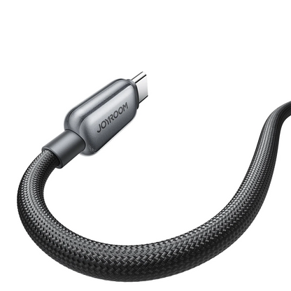 Câble de Données et de Charge USB-C - Lightning Joyroom S-A55 StarFlight Display, 30W, 1.2m, Noir