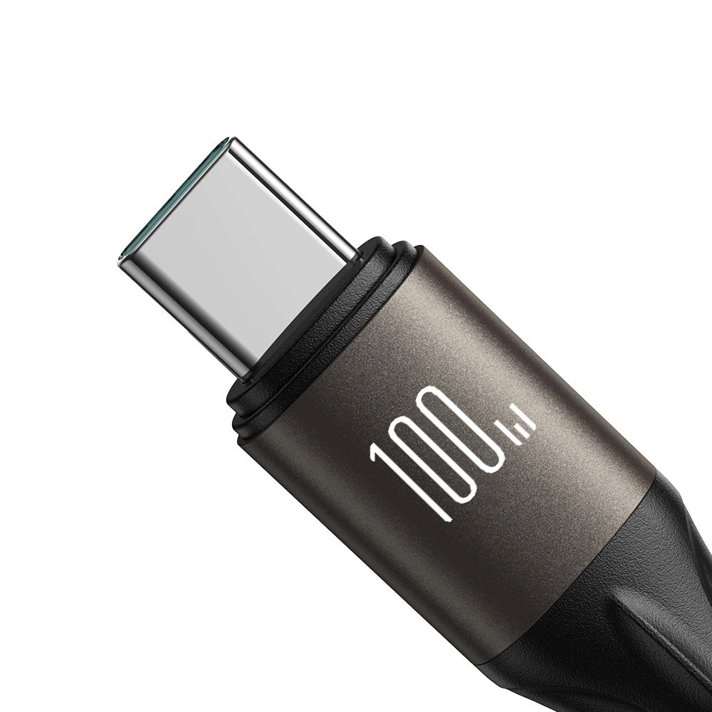 USB-C Data and Charging Cable - USB-C Joyroom S-A25 Light-Speed, 100W, 1.2m, Black