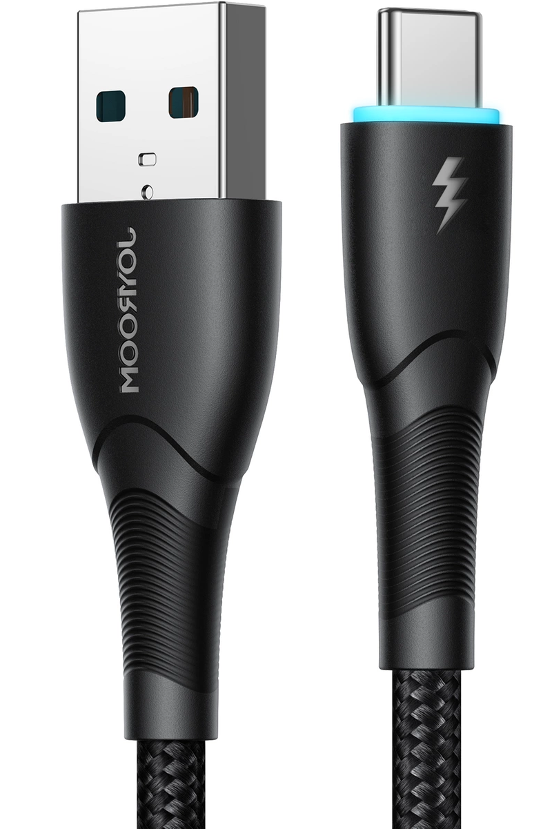 Câble de Données et de Charge USB-A - USB-C Joyroom S-A32, 18W, 1m, Noir