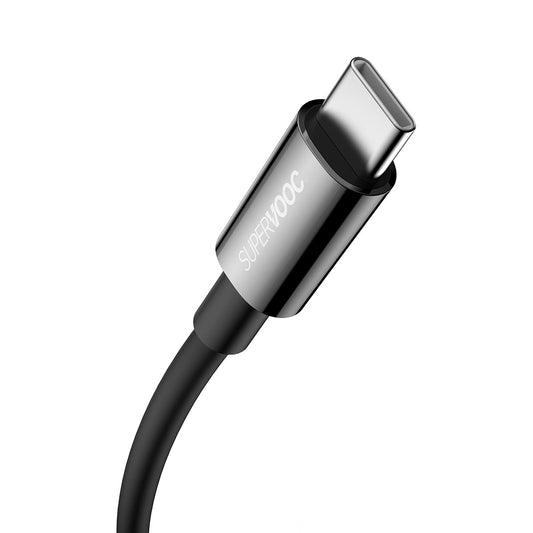 USB-A to USB-C Data and Charging Cable Baseus Superior Series, 65W, 2m, Black CAYS001001