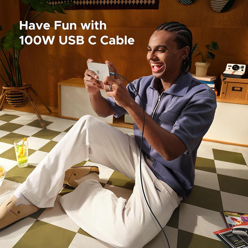 USB-C Daten- und Ladekabel - USB-C UGREEN L509, 100W, 2m, Grau
