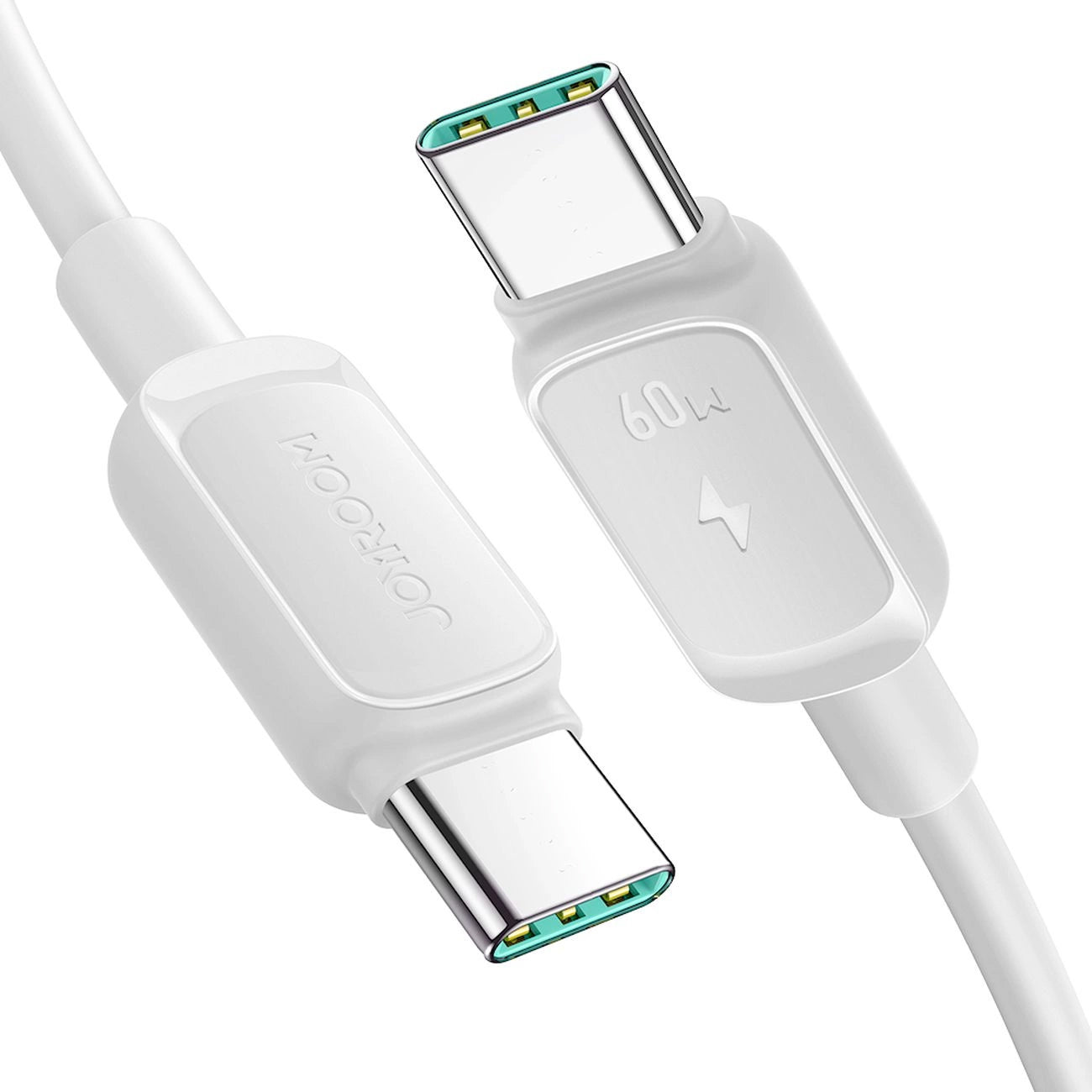 USB-C Daten- und Ladekabel - USB-C Joyroom S-A14, 60W, 1.2m, Weiß