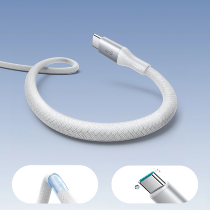 Câble de Données et de Charge USB-A - USB-C Joyroom S-A28 Flash, 18W, 1m, Blanc