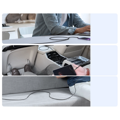 Câble de données et de charge USB-A - Lightning Joyroom SA31-AL3, 18W, 1,2m, Noir