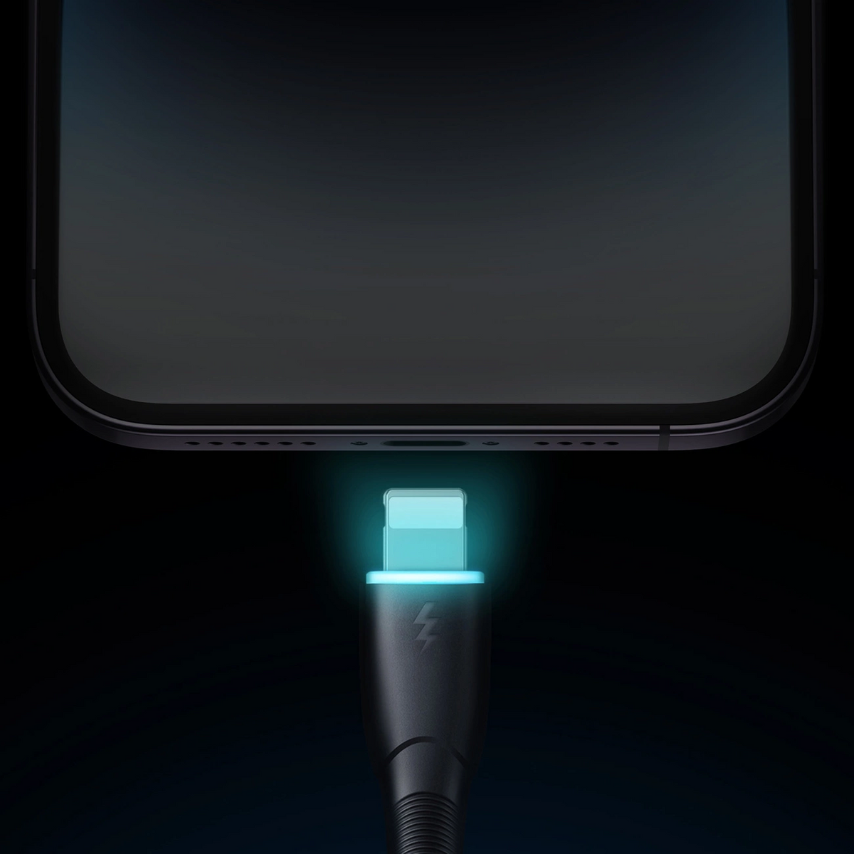 Joyroom SA32-AL3 USB-A-auf-Lightning-Daten- und Ladekabel, 18 W, 1 m, Schwarz