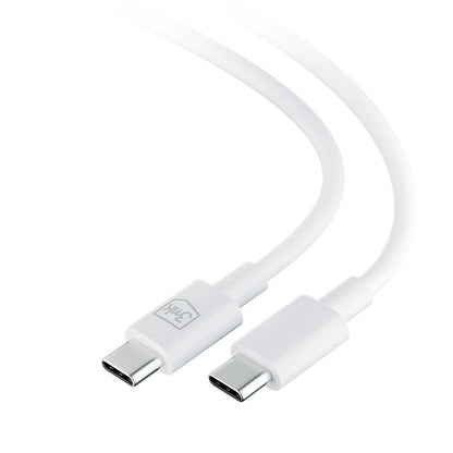 USB-C Data and Charging Cable - USB-C 3MK Hyper, 100W, 1.2m, White 