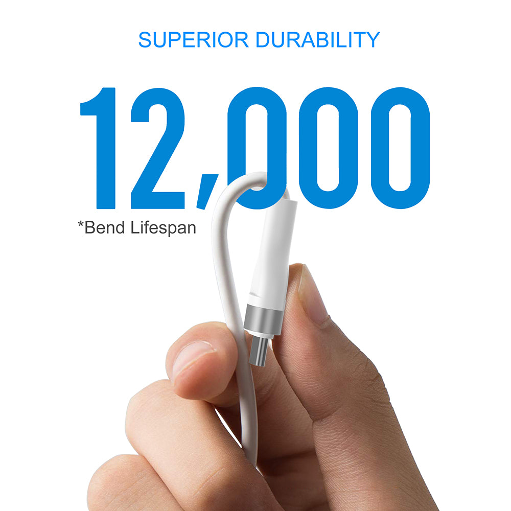 USB-A to Lightning Data and Charging Cable Lito LD02L, 18W, 1.2m, White