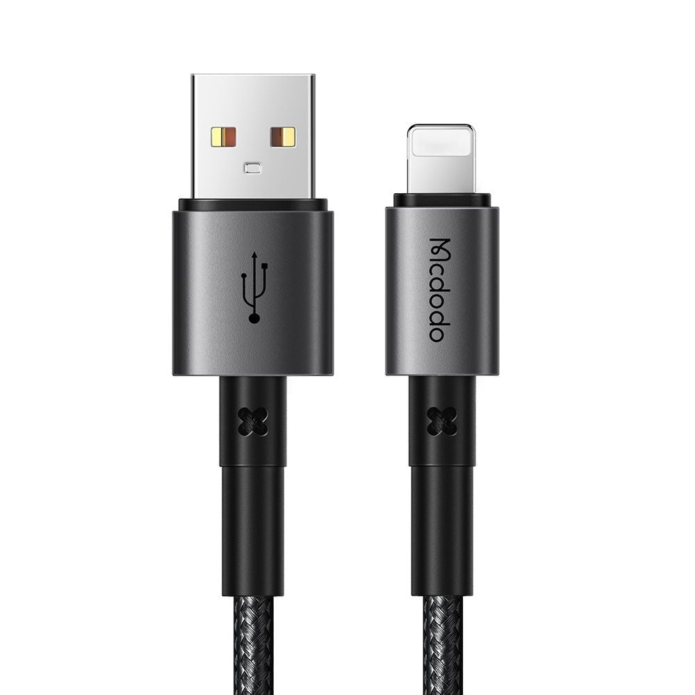 USB-A to Lightning McDodo CA-3580 Data and Charging Cable, 18W, 1.2m, Black