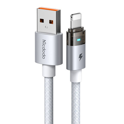 USB-A to Lightning McDodo CA-6912 Data and Charging Cable, 18W, 1.2m, White