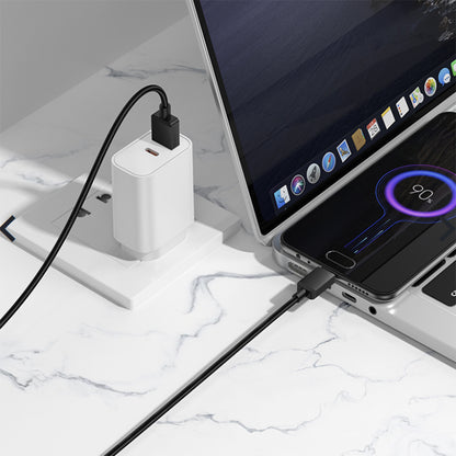 Daten- und Ladekabel USB-A - microUSB Borofone BX120 Placer, 18W, 1m, Schwarz