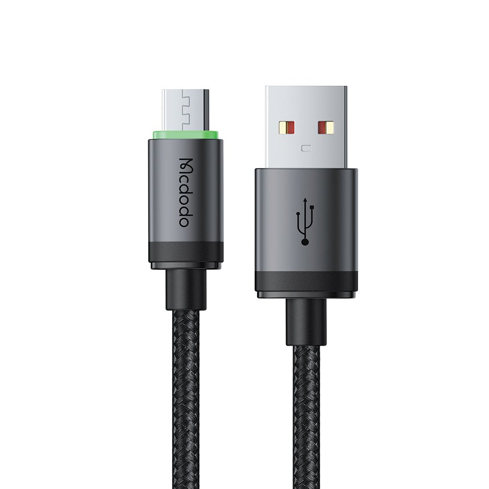 USB-A to microUSB Data and Charging Cable McDodo CA-3990, 18W, 1m, Black