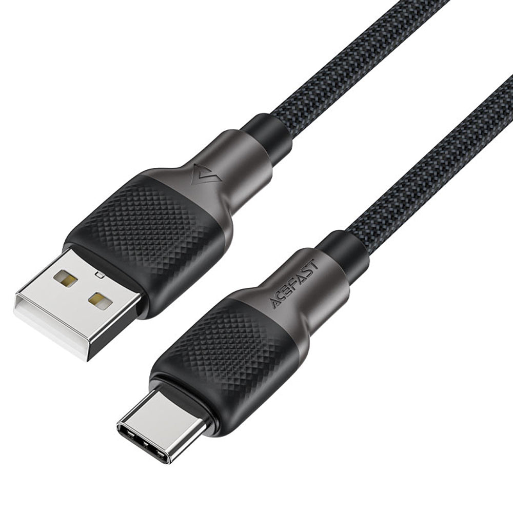 Daten- und Ladekabel USB-A - USB-C Acefast C10-04, 18W, 1,2m, Schwarz
