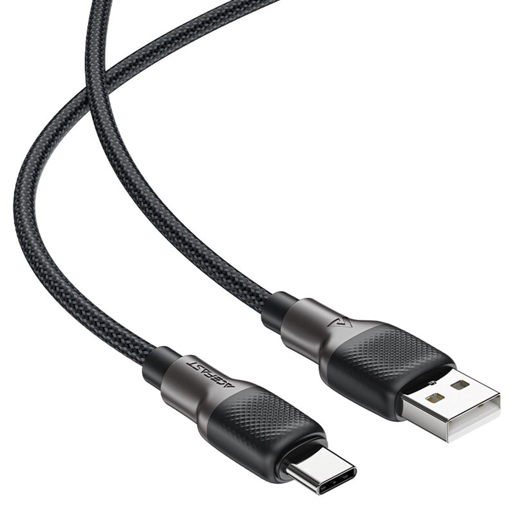 Daten- und Ladekabel USB-A - USB-C Acefast C10-04, 18W, 1,2m, Schwarz