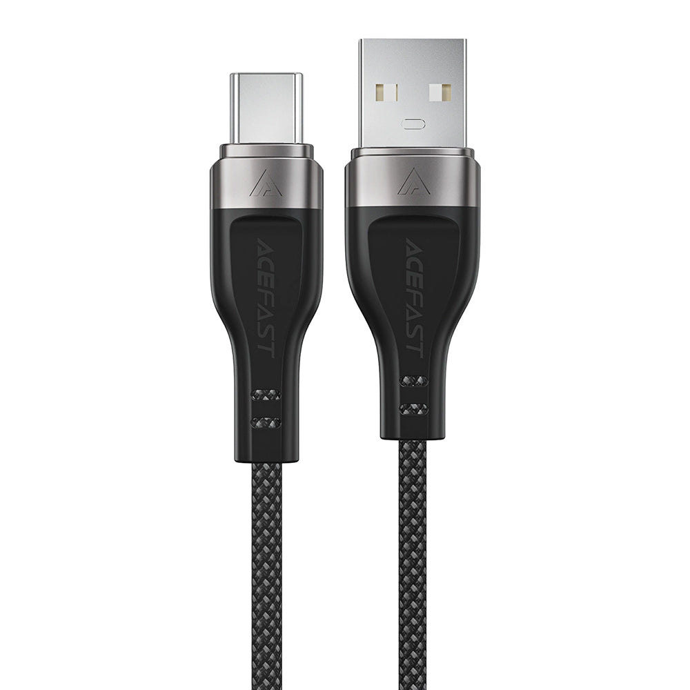 Daten- und Ladekabel USB-A - USB-C Acefast C11-04, 18W, 1.2m, Schwarz