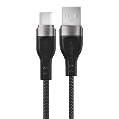 Daten- und Ladekabel USB-A - USB-C Acefast C11-04, 18W, 1.2m, Schwarz