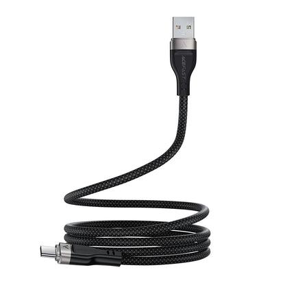 Daten- und Ladekabel USB-A - USB-C Acefast C11-04, 18W, 1.2m, Schwarz