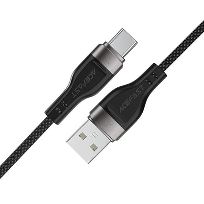 Daten- und Ladekabel USB-A - USB-C Acefast C11-04, 18W, 1.2m, Schwarz