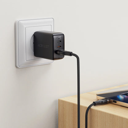 Daten- und Ladekabel USB-A - USB-C Acefast C11-04, 18W, 1.2m, Schwarz