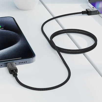 Daten- und Ladekabel USB-A - USB-C Acefast C12-04, 18W, 1,2m, Schwarz