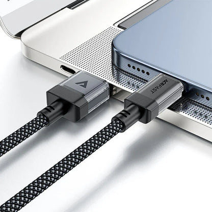 Daten- und Ladekabel USB-A - USB-C Acefast C12-04, 18W, 1,2m, Schwarz
