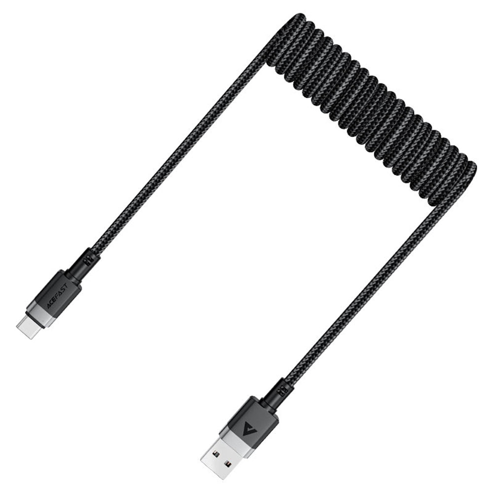 Daten- und Ladekabel USB-A - USB-C Acefast C14-04, 18W, 1,2m, Schwarz