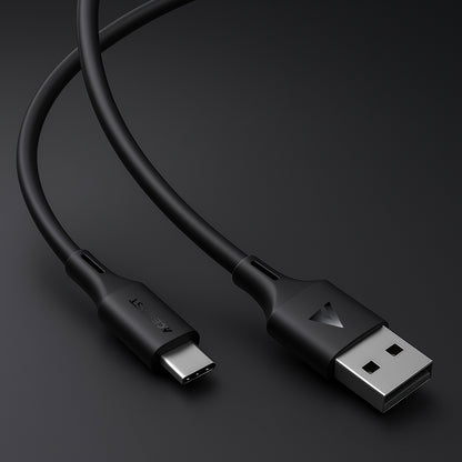 Daten- und Ladekabel USB-A - USB-C Acefast C17-04, 18W, 1,2m, Schwarz